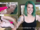 アメリカの大学生のオーガズムと中出し! Stella Green