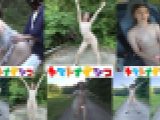 【無×野外露出】自然の中で思いっきり露出しながらフェラ＆セックス‼　わんぱくちゃん